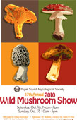 2010 Wild Mushroom Show Poster