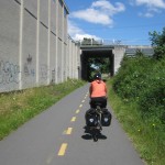 Heading North on the Lochside Trail