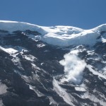 Ice fall on Willis Wall