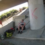 Resting in the shade